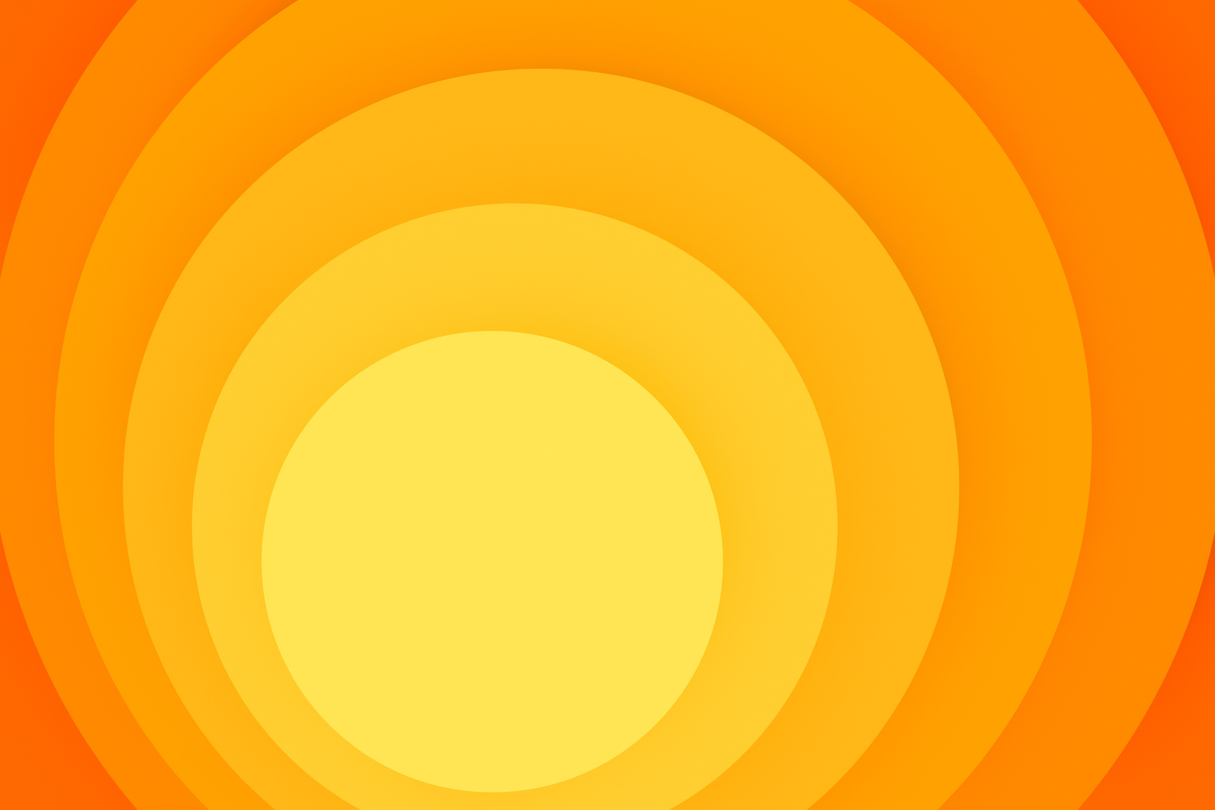 Abstract orange circles background